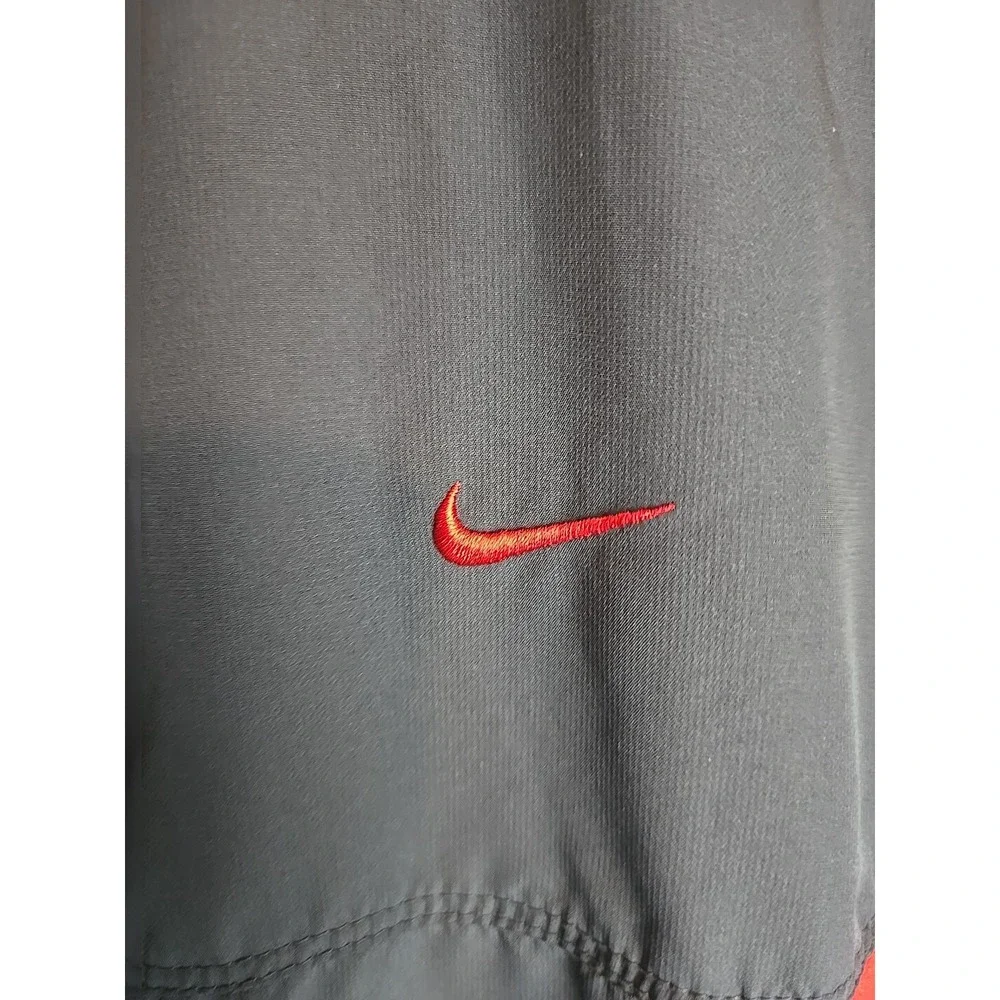 vintage y2k nike windbreaker jacket Running Jogging Red Grey Size Medium Rn56323